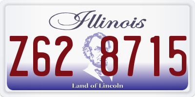 IL license plate Z628715