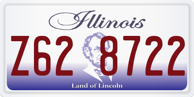 IL license plate Z628722
