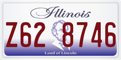 IL license plate Z628746
