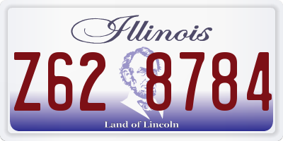 IL license plate Z628784