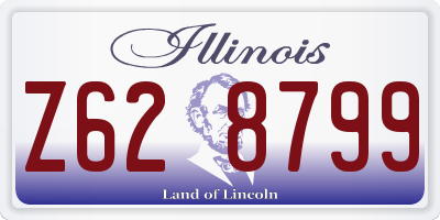 IL license plate Z628799