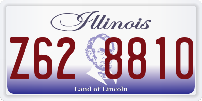 IL license plate Z628810