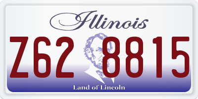IL license plate Z628815