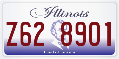 IL license plate Z628901