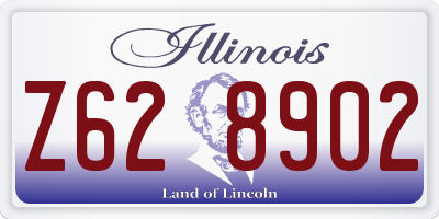 IL license plate Z628902