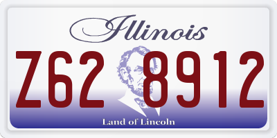 IL license plate Z628912
