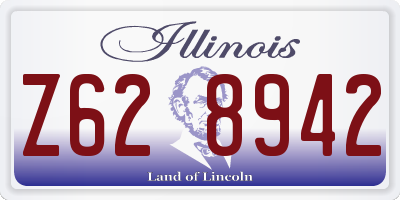 IL license plate Z628942
