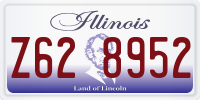 IL license plate Z628952