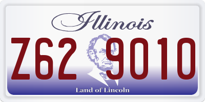 IL license plate Z629010