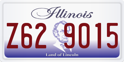 IL license plate Z629015