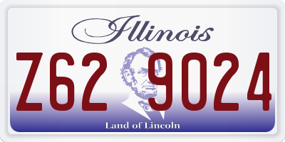 IL license plate Z629024