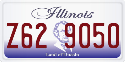 IL license plate Z629050