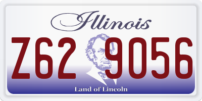 IL license plate Z629056