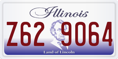 IL license plate Z629064