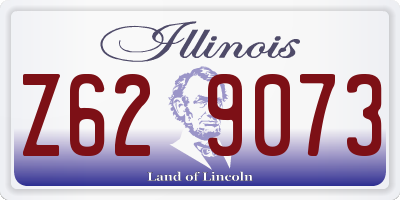 IL license plate Z629073