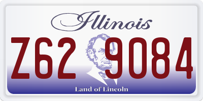 IL license plate Z629084