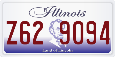 IL license plate Z629094