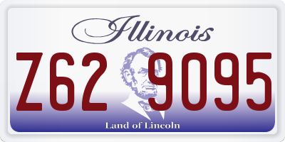 IL license plate Z629095