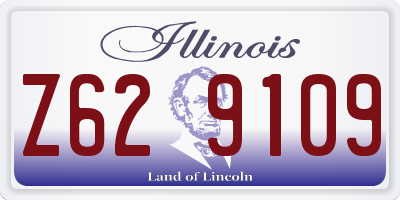 IL license plate Z629109