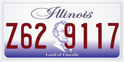 IL license plate Z629117