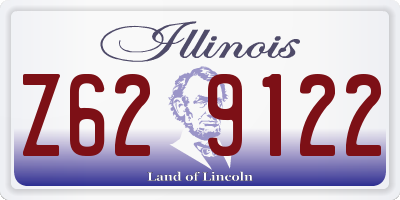 IL license plate Z629122