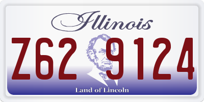 IL license plate Z629124