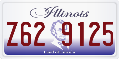 IL license plate Z629125