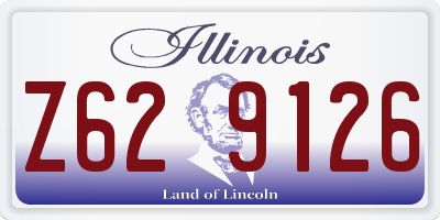 IL license plate Z629126