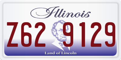 IL license plate Z629129