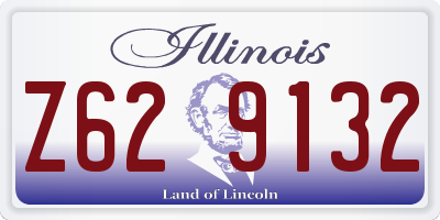 IL license plate Z629132