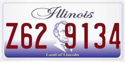 IL license plate Z629134
