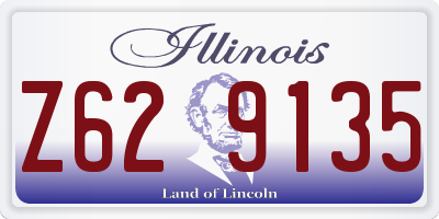 IL license plate Z629135