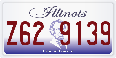 IL license plate Z629139