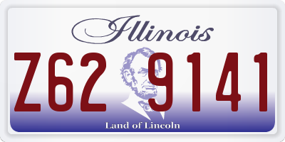 IL license plate Z629141