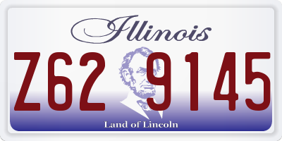 IL license plate Z629145