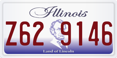 IL license plate Z629146