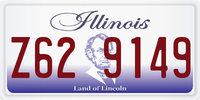 IL license plate Z629149