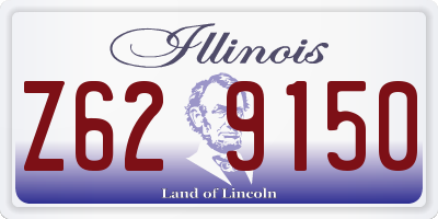 IL license plate Z629150