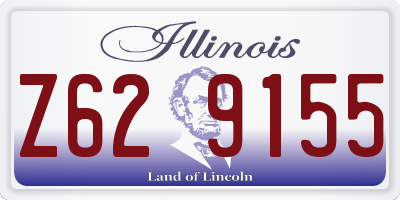 IL license plate Z629155