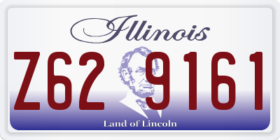 IL license plate Z629161
