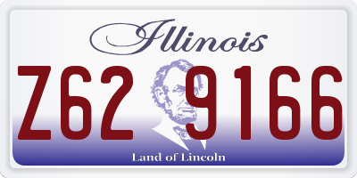 IL license plate Z629166
