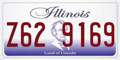IL license plate Z629169