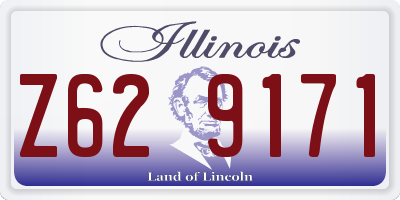 IL license plate Z629171