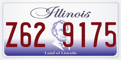 IL license plate Z629175
