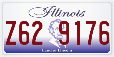 IL license plate Z629176