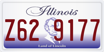 IL license plate Z629177