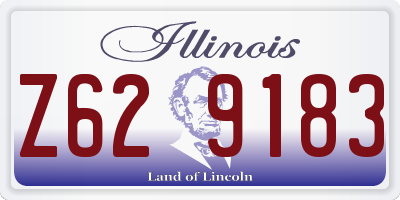 IL license plate Z629183