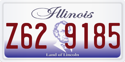 IL license plate Z629185