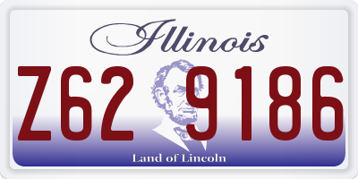 IL license plate Z629186