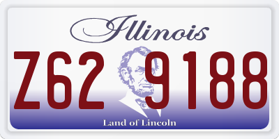 IL license plate Z629188
